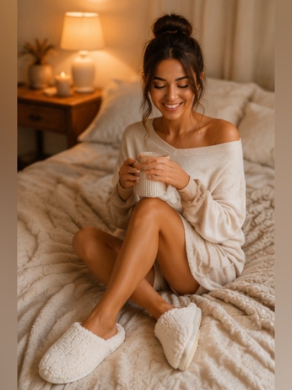 EVERLANE Renew Teddy Slippers